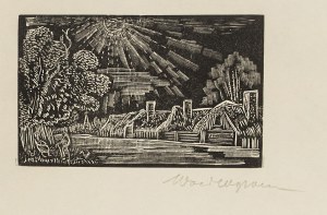 Wacław Wąsowicz (1891-1942), Nad brzegiem rzeki, lata 30. XX w.