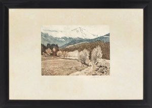 Iwan Friedrich (1889-1967), Karkonosze jesienią, lata 30. XX w.