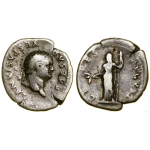Roman Empire, denarius, 77-78, Rome