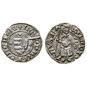Węgry, denar, (1366-1382), Buda