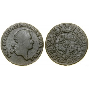 Pologne, trojak, 1770 G, Varsovie