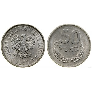 Poland, 50 grosz, 1967, Warsaw