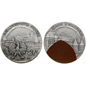 Poland, 20 zloty, 2002, Warsaw