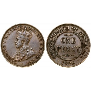 Australia, 1 pence, 1926