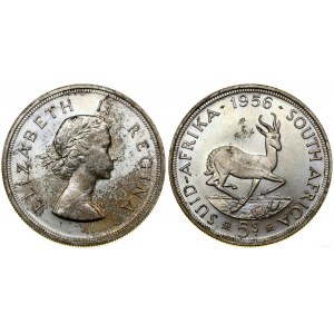 Republika Południowej Afryki, 5 szylingów, 1956, Pretoria
