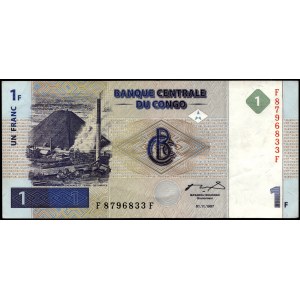 Congo. 1 Franc 1997
