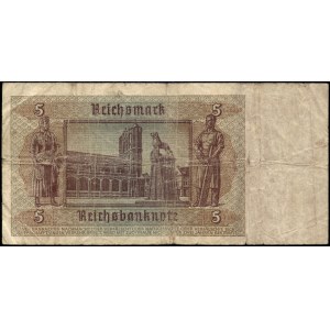 Germany. Third Reich 5 Reichsmark 1942 Prefix B 8 Digits