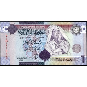 Libya. 1 Dinar 2009
