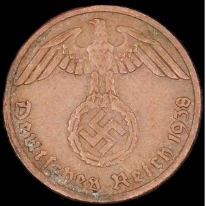 Germany. Third Reich 1 Reichspfennig 1938 A Berlin