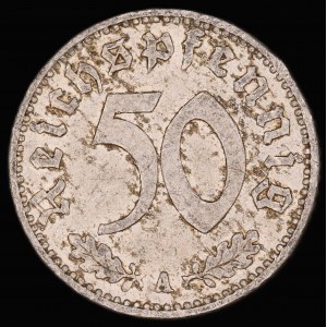 Germany. Third Reich 50 Reichspfennig 1942 A Berlin