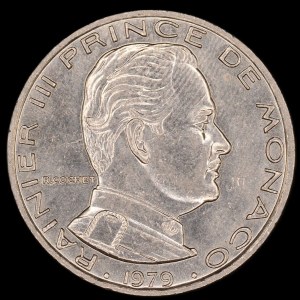 Monaco. 1 Franc 1979