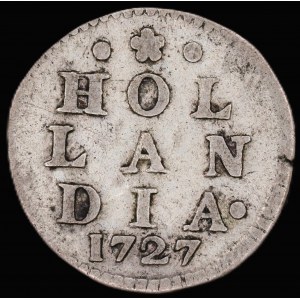 Netherlands. Holland 2 Stuiver 1727 Silver