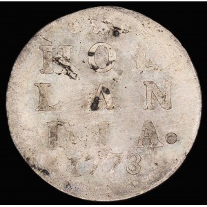 Netherlands. Holland 2 Stuiver 1773 Silver