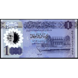 Libya. 1 Dinar 2019