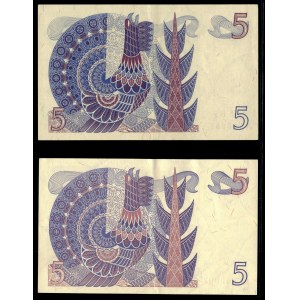 Sweden. 5 Kronor 1965 & 1981