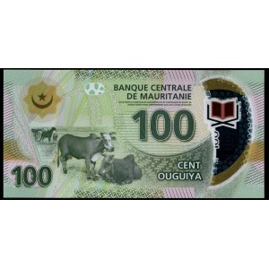 Mauritania. 100 Ouguiya 2017