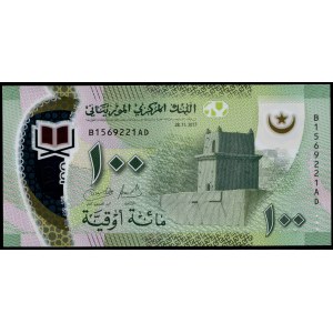 Mauritania. 100 Ouguiya 2017