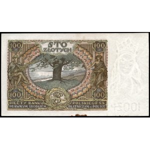 Poland. 1934 100 Zlotych Prefix AL