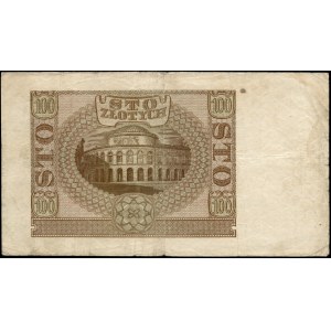 Poland. 1940 100 Zlotych Prefix D