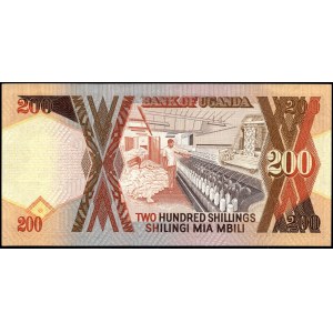 Uganda. 200 Shillings 1994