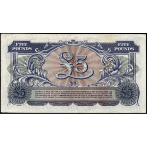 Great Britain. 5 Pounds 1961 Armed Forces