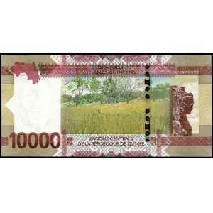 Guinea. 10000 Francs 2022