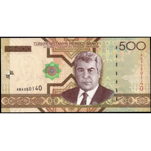 Turkmenistan. 500 Manat 2005
