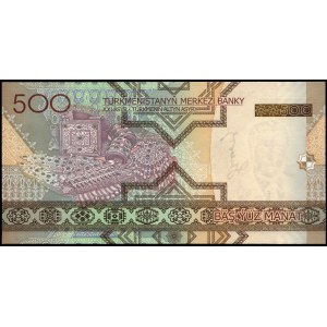 Turkmenistan. 500 Manat 2005