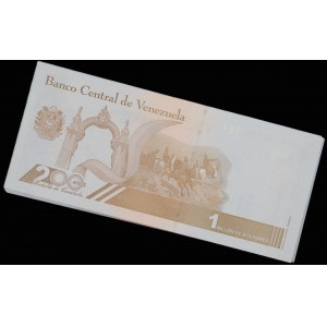 Venezuela. 1 Million Bolivares 2021 1/2 Bundle 50 Pcs