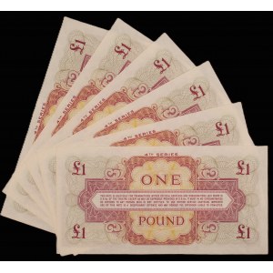Great Britain. 1 Pound 1964 Armed Forces 6 Pcs