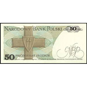 Poland. 1988 50 Zlotych Prefix KH OSTATNIA SERIA ROCZNIKA