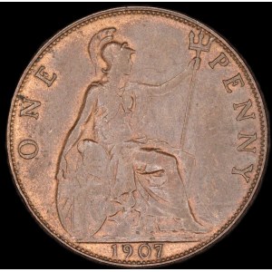 Great Britain. 1 Penny 1907