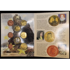 Great Britain. 2002 Prototype Euro Mint Set 8 Pcs