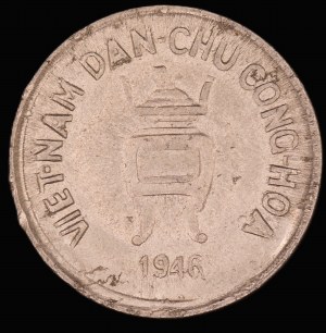 Vietnam. North 5 Hao 1946 Rebel Communist State