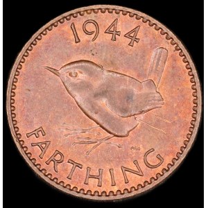 Great Britain. 1 Farthing 1944