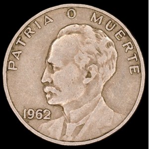 Cuba. 20 Centavos 1962
