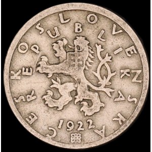 Czechoslovakia. 50 Haleru 1922