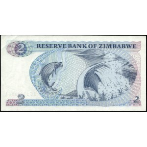 Zimbabwe. 2 Dollars 1994