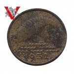 Wolne Miasto Gdańsk WMG, 10 fenigów 1932
