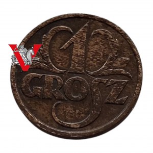 II RP 1 Grosz 1928 Bardzo Ładny