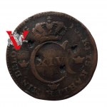 Szwecja 1/4 Skilling 1829
