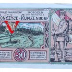 Powstanie Śląskie, Kończyce, 50 Fenigów 1922, Na Pamiątkę Powstania, Piękny