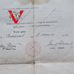 Świadectwo Gimnazjalne Nadzwyczajne, Brzeziany, Sierżant 51 Pułk Piechoty, 1933 r