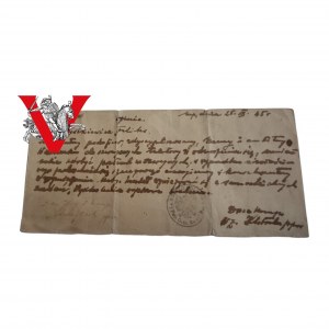 1 Pułk Ochrony Kolei Opinia o żołnierzu 1945 podpis dowódcy Pułku