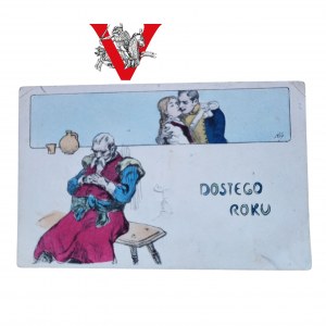 Do Siego Roku, Pan Tadeusz, Beautiful Patriotic Card, early 20th century, Warsaw