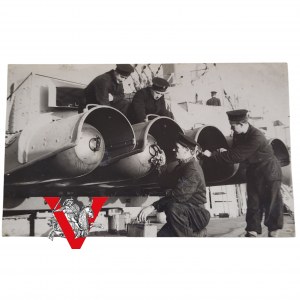 Navy, Torpedoes on ORP Thunderbolt, Signed