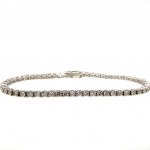 BRACELET IN WHITE GOLD 9.05 GR WITH DIAMONDS - BRC21002