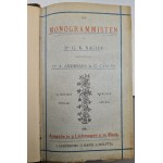 NAGLER G.K. - DIE MONOGRAMMISTEN - KOMPLET 5 TOMÓW plus indeks