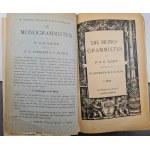 NAGLER G.K. - DIE MONOGRAMMISTEN - KOMPLET 5 TOMÓW plus indeks
