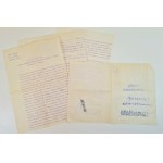 MASZYNOPIS autorzy: J.Przyboś, L. Pasternak, E.Kabatc - SPRAWOZDANIE Z POBYTU DELEGACJI ZWIĄZKU LITERATÓW POLSKICH WE WŁOSZECH w dniach 18.04. - 12.05.1965 - Autografy Autorów